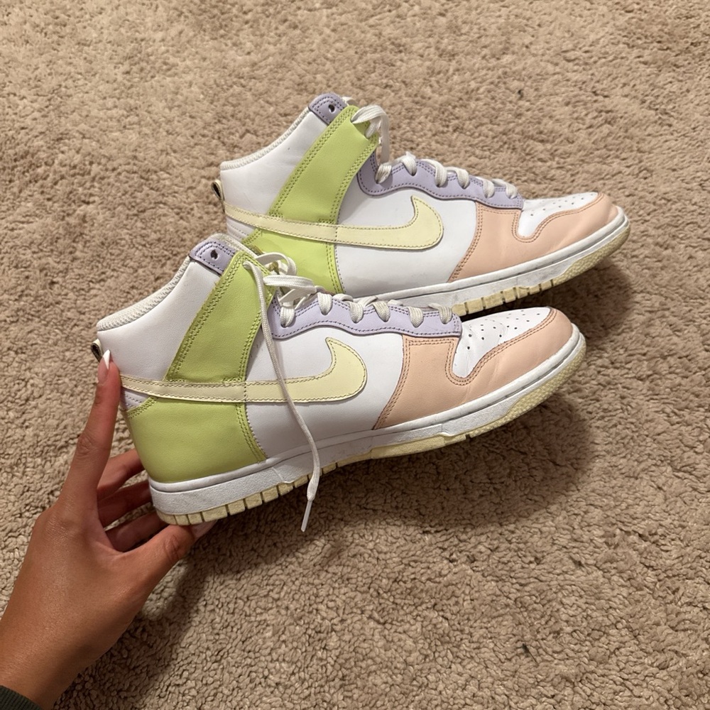 Women's Multicolor Nike High-Top Sneakers